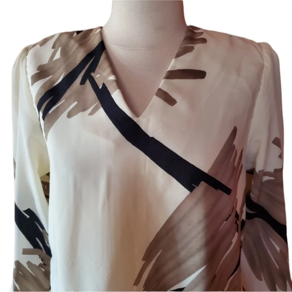 1980s Siasia Multi-Color, Polyester Dress - Picture 2 of 7